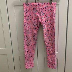 Girls Pink Vineyard Vines Leggings